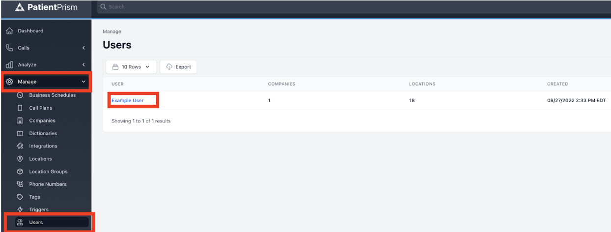 How to Change a User&rsquo;s Assigned Roles – Patient Prism